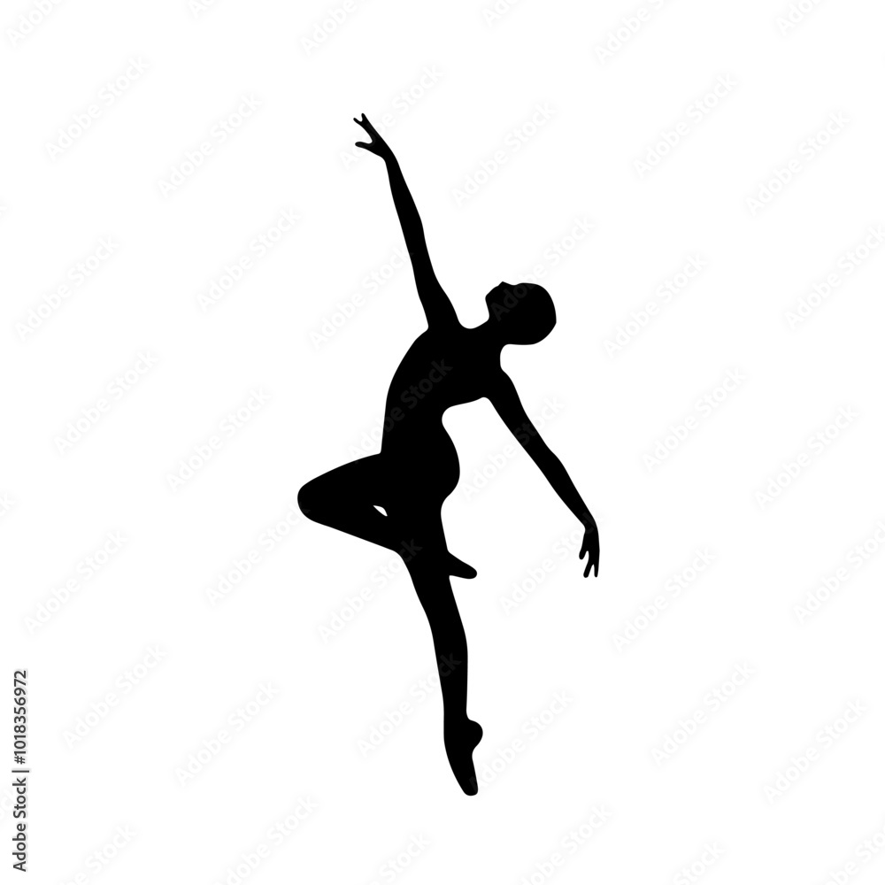 gymnastic shilhoutte vector on white background gymnastic shilhoutte vector on white background