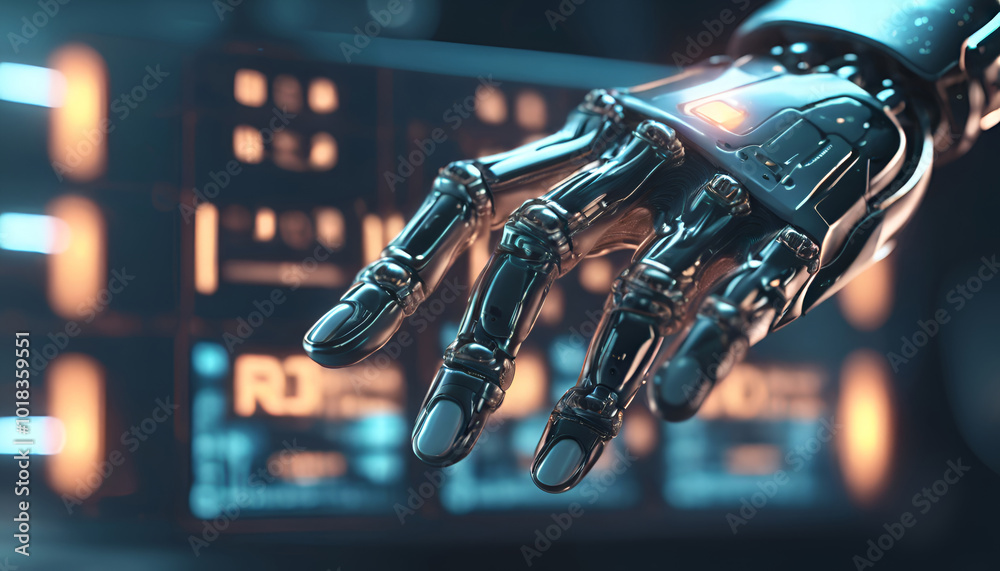 The Robotic Hand: A Symbol of Human Ingenuity and Technological Advancement The Robotic Hand: A Symbol of Human Ingenuity and Technological Advancement
