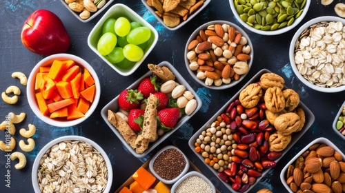 High-Fiber and Protein Snack Options for Healthy Eating