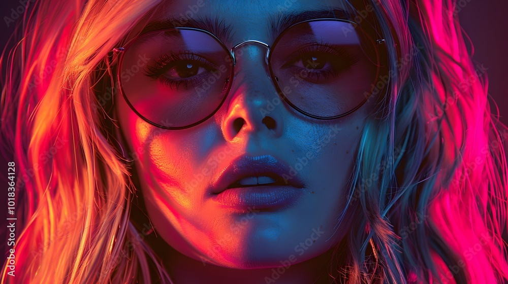 Use contrasting colors to create a striking. AI generated Use contrasting colors to create a striking. AI generated