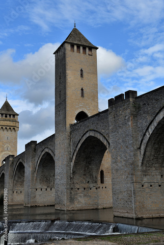 The Valentre Bridge, Cahors, France