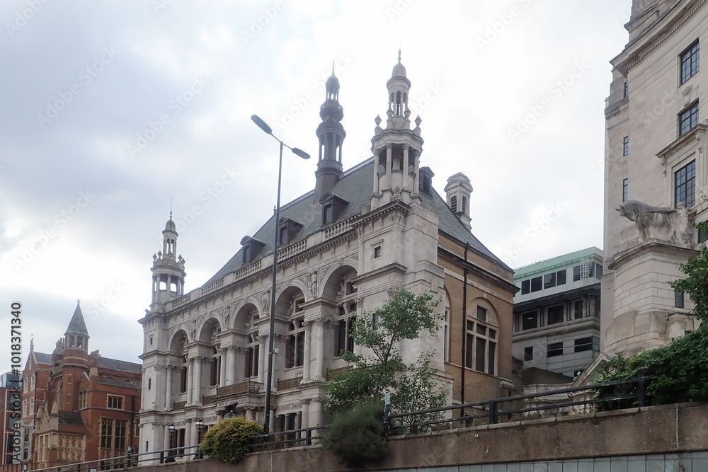Old historic building in London, England