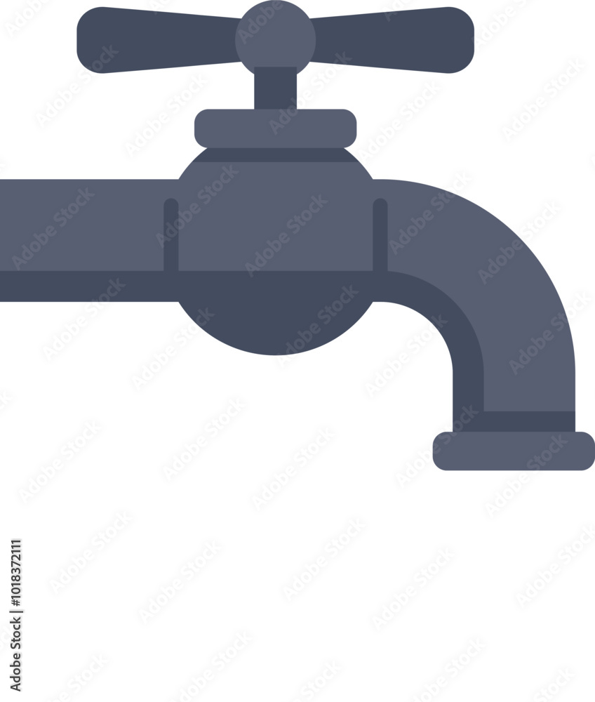 Water faucet plumbing fixture is delivering flowing liquid in a residential home Water faucet plumbing fixture is delivering flowing liquid in a residential home