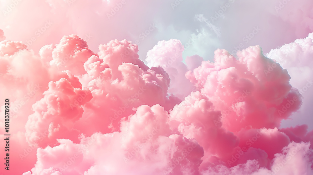 light and calming Pink Pastel Dreamscape: A Canvas of Clouds light and calming Pink Pastel Dreamscape: A Canvas of Clouds