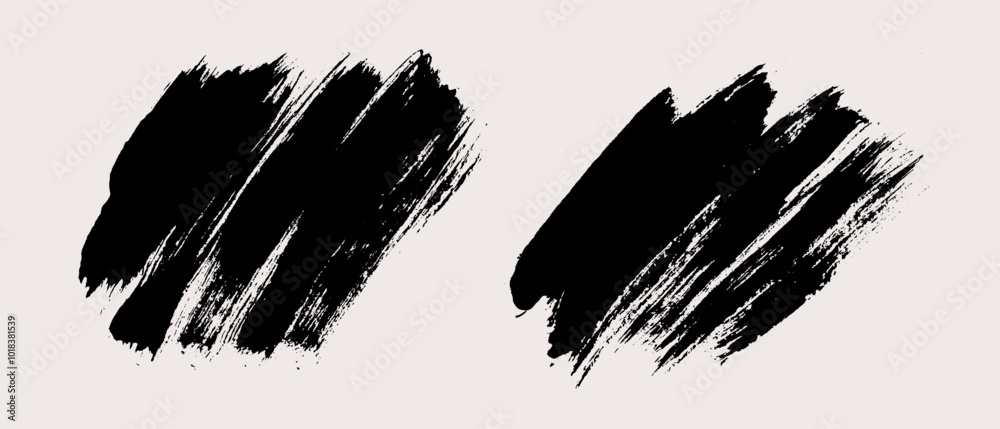 Brush strokes vector. Painted rectangles collection. Grunge diagonal brushes. Textured backgrounds Brush strokes vector. Painted rectangles collection. Grunge diagonal brushes. Textured backgrounds
