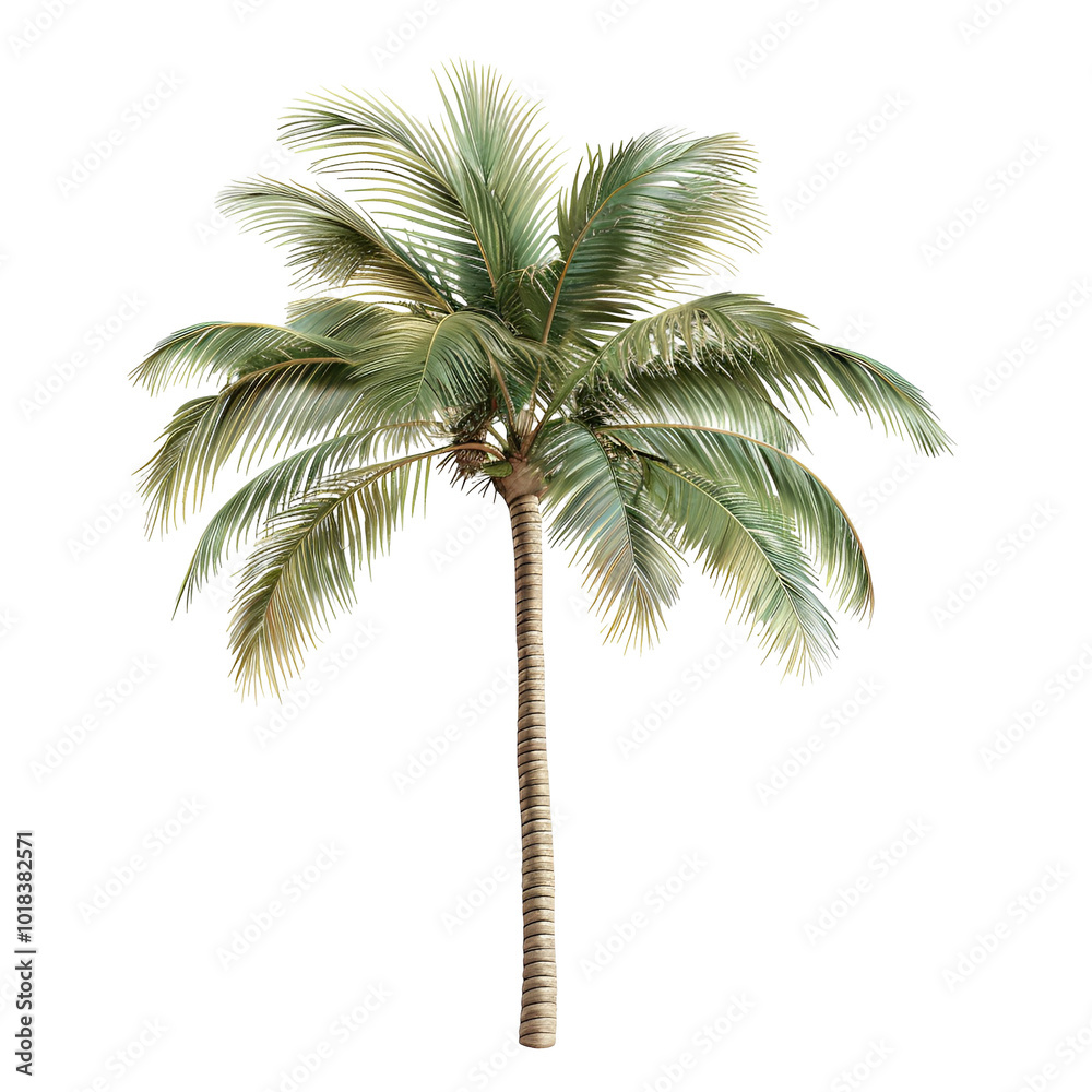 Fototapeta premium Tropical Clipart Vector Illustration