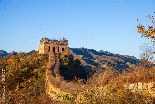 The Great Wall in autumn