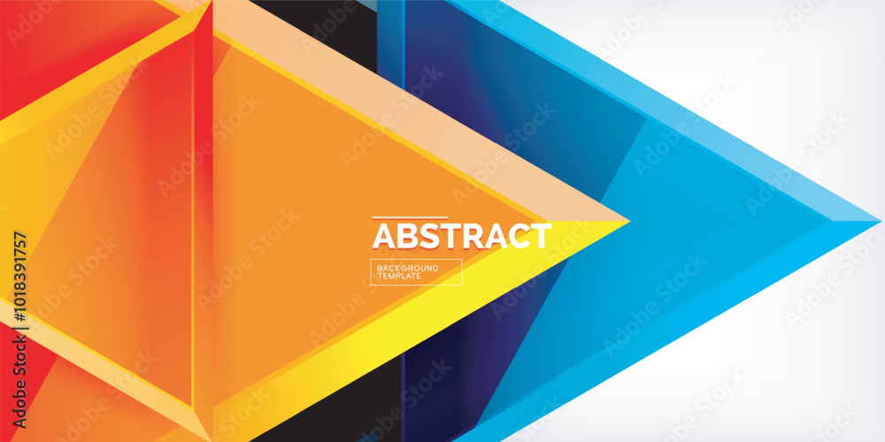 Abstract background - glossy triangles. Vector Illustration For Wallpaper, Banner, Background, Card, Book Illustration, landing page Abstract background - glossy triangles. Vector Illustration For Wallpaper, Banner, Background, Card, Book Illustration, landing page