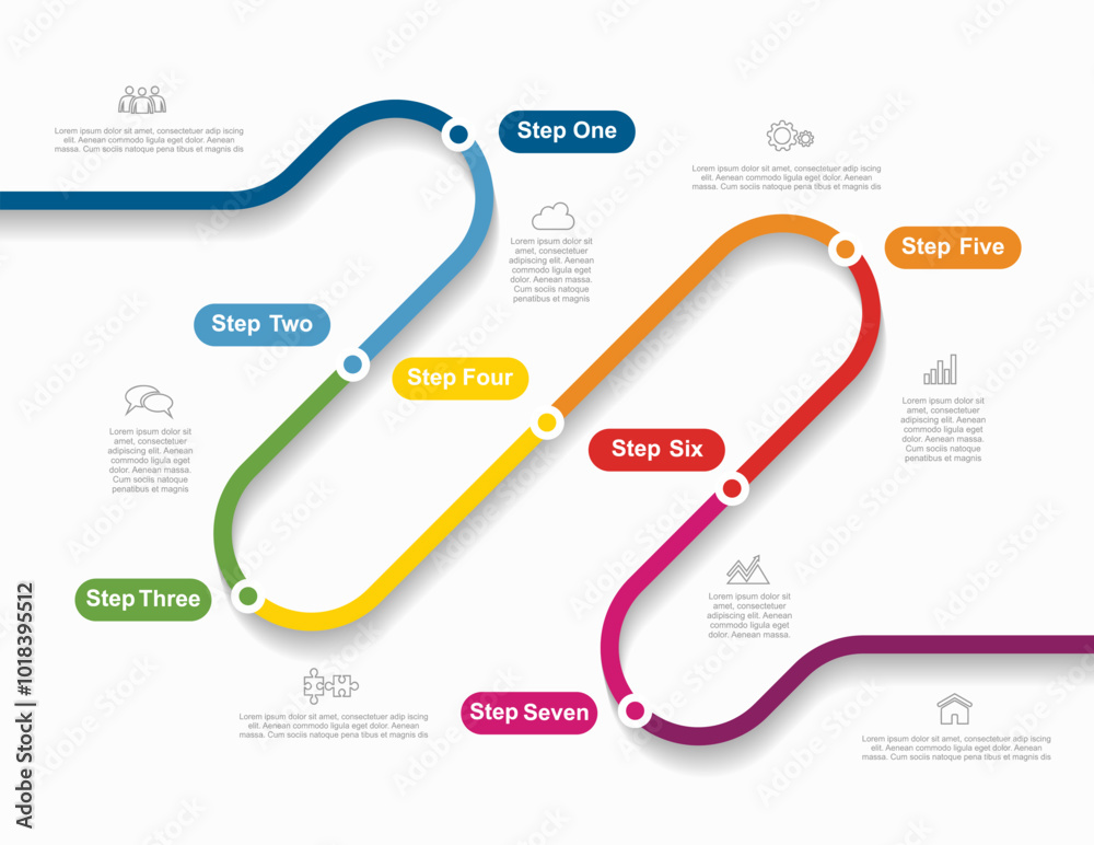 Infographic design template with place for your data. Vector illustration.