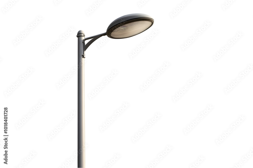 Street lamp, white isolate background transparent background Street lamp, white isolate background transparent background