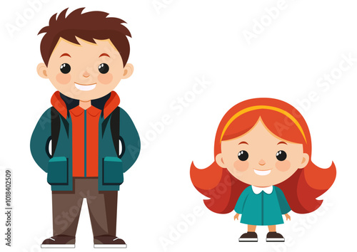 Boy and girl