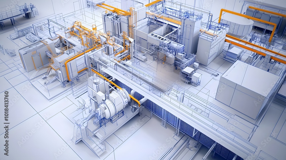 Advanced Composites Manufacturing Process Illustration
