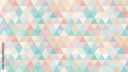 abstract geometric pattern with soft pastel colors
