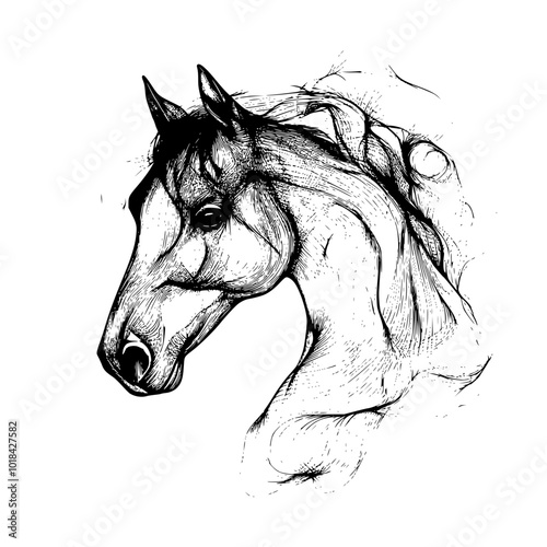 horse vector
