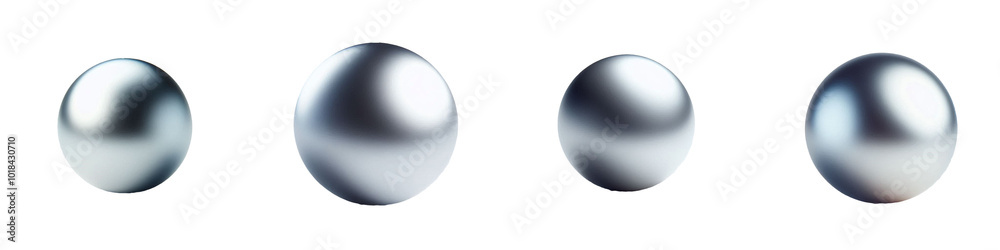 Metallic silver ball clip art Metallic silver ball clip art