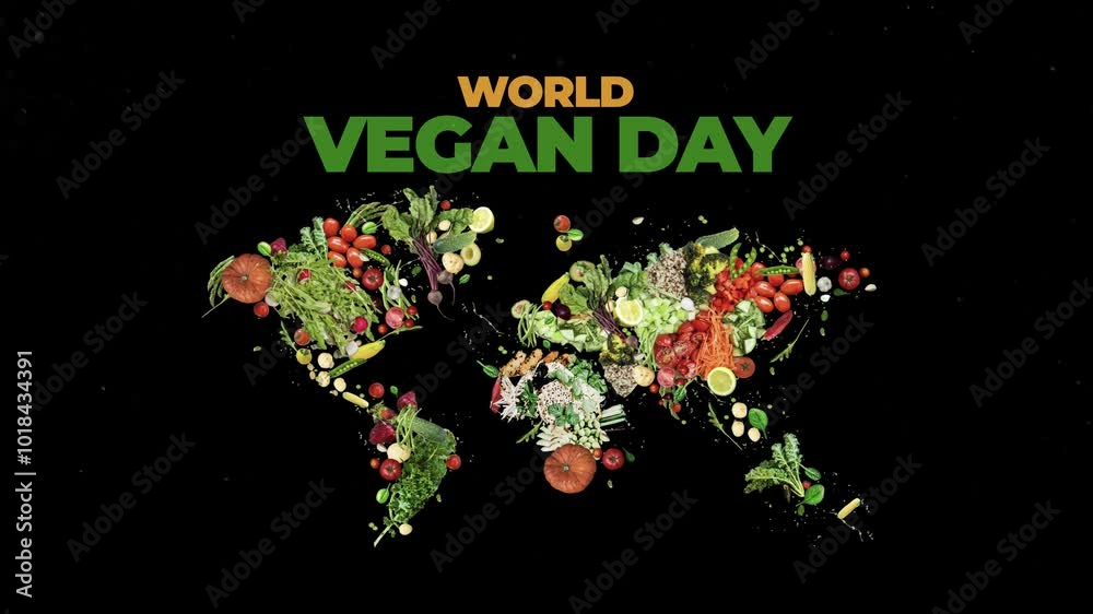 world vegan day good for world, globe with vegetable and food, vegan day celebration world vegan day good for world, globe with vegetable and food, vegan day celebration