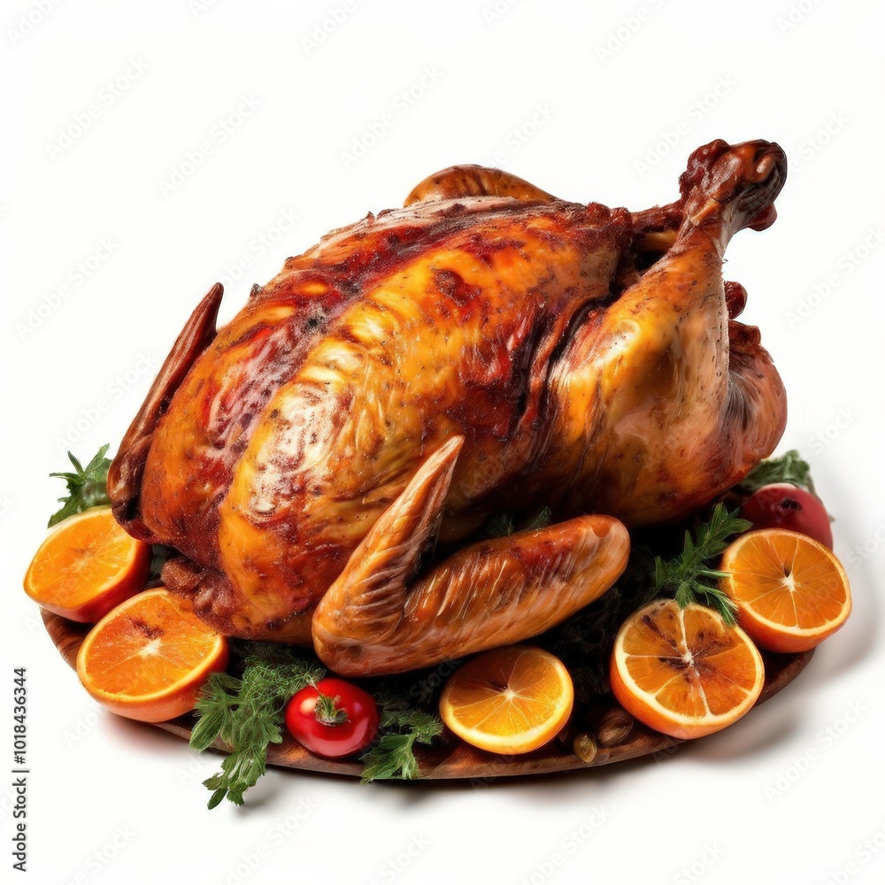 the AI Image Generator, turkey on plate with vegetables and tomatoes the AI Image Generator, turkey on plate with vegetables and tomatoes