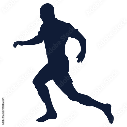 Football Player Silhouette