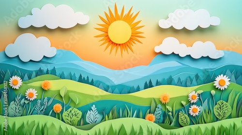 A bright blue sky free of clouds enhances the day s beauty while the sun radiates warmth creating a tranquil and serene atmosphere inviting a moment of calm away from life s busyness
