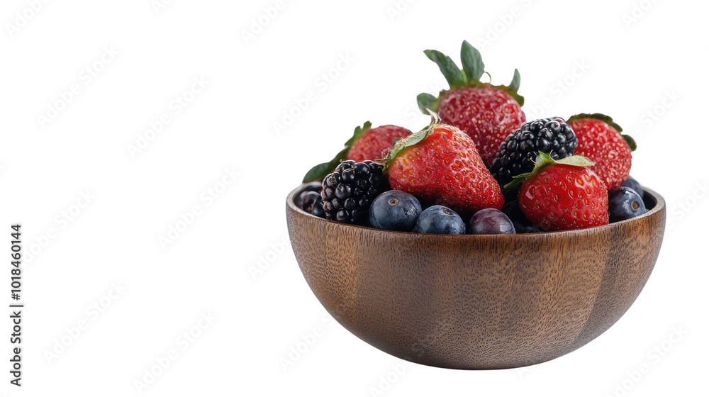 bowl with strawberries, raspberries, blueberries transparent background bowl with strawberries, raspberries, blueberries transparent background
