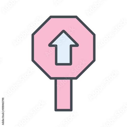 Up Arrow Vector Icon