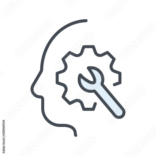 Problem Resolution Vector Icon