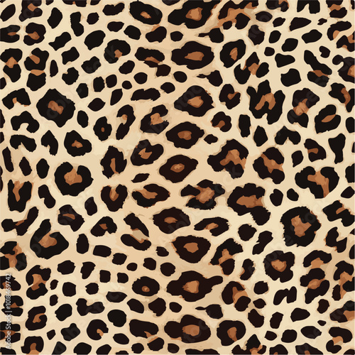 Leopard trendy pattern background. Fashionable wild animal cheetah skin natural texture fabric for fashion print design, banner, cover, wallpaper. leopard vector seamless repeating stylish design.