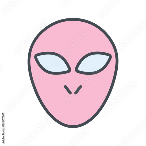 Alien Vector Icon