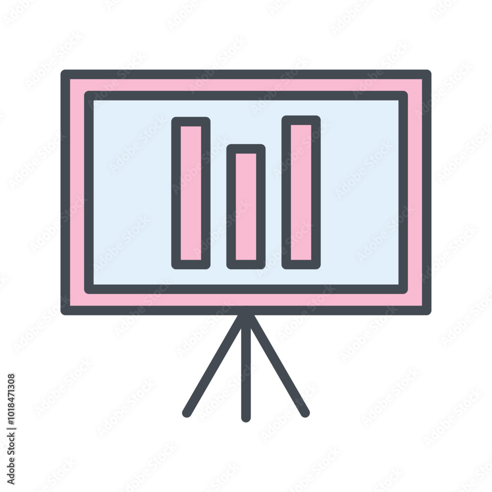 Presentation Vector Icon Presentation Vector Icon