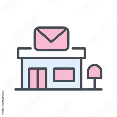 Post Office Vector Icon