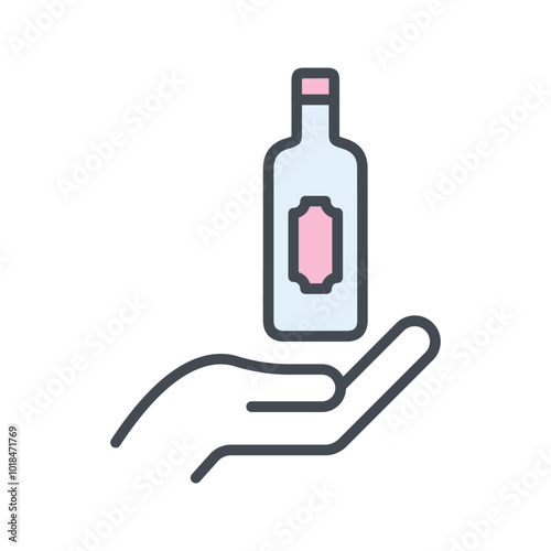 Wine Selection Vector Icon