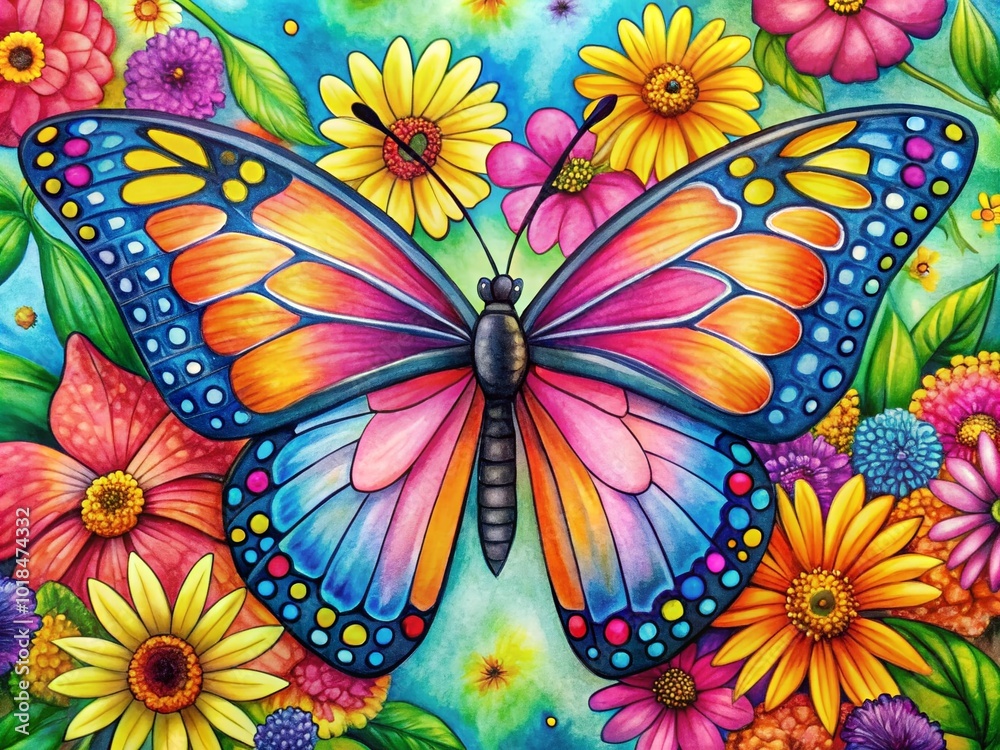 Discover our free butterfly coloring pages for kids! These imaginative