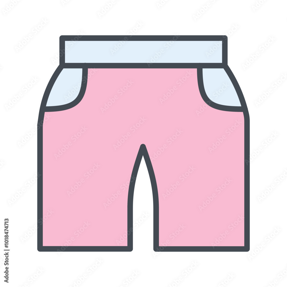 Shorts Vector Icon Shorts Vector Icon