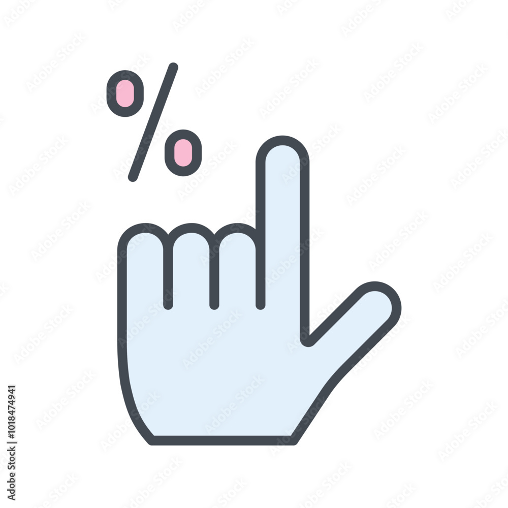 Click Through Rate Vector Icon Click Through Rate Vector Icon