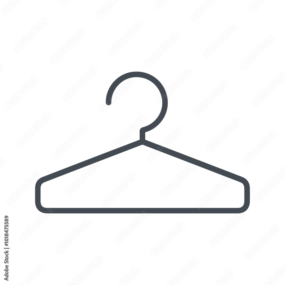 Cute Hangers Vector Icon Cute Hangers Vector Icon
