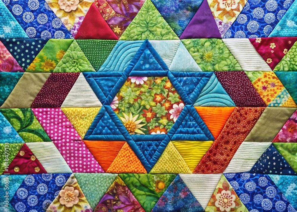 Discover unique Star of David quilt block patterns perfect for creative quilting projects, inspiring craft enthusiasts