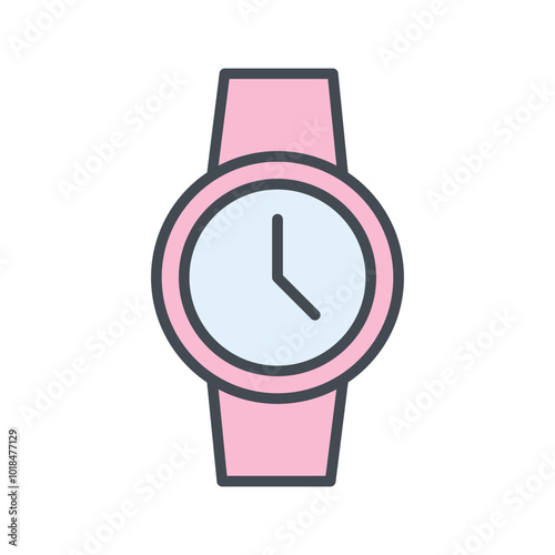 Wristwatch Vector Icon
