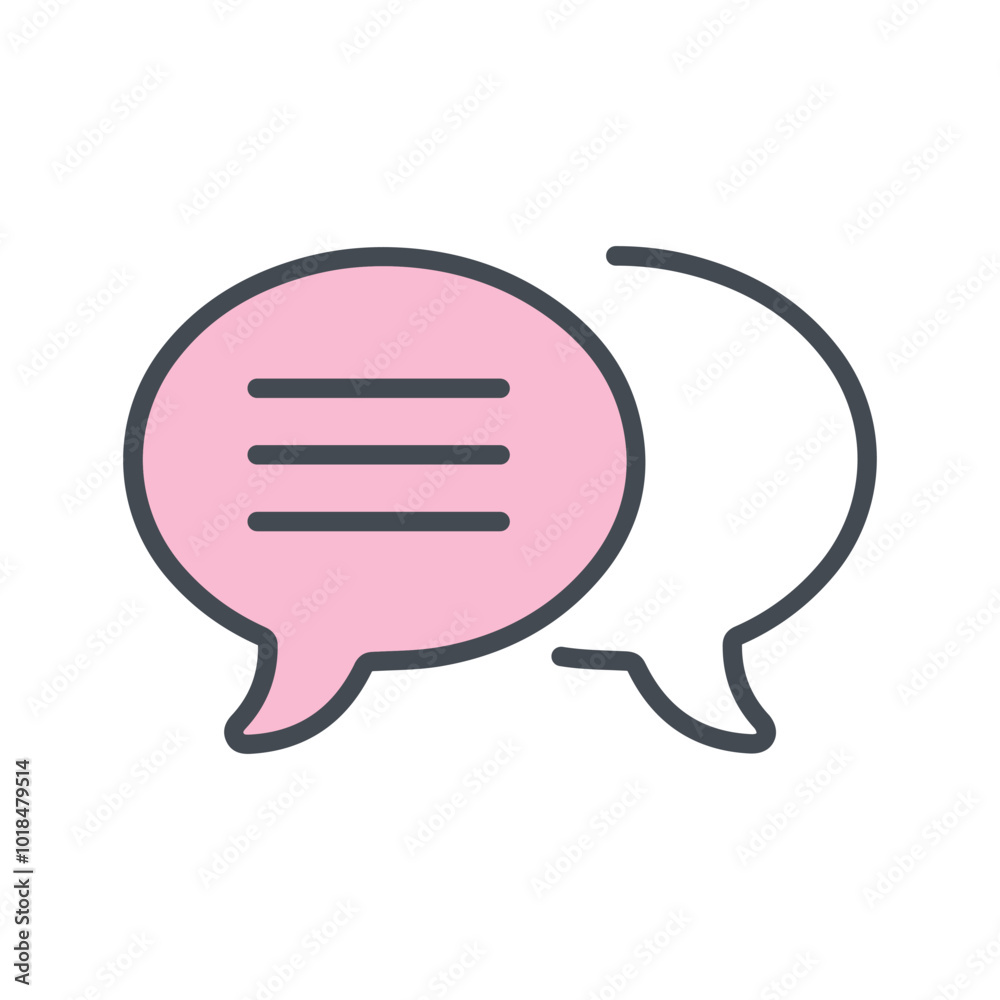 Bubble Vector Icon Bubble Vector Icon