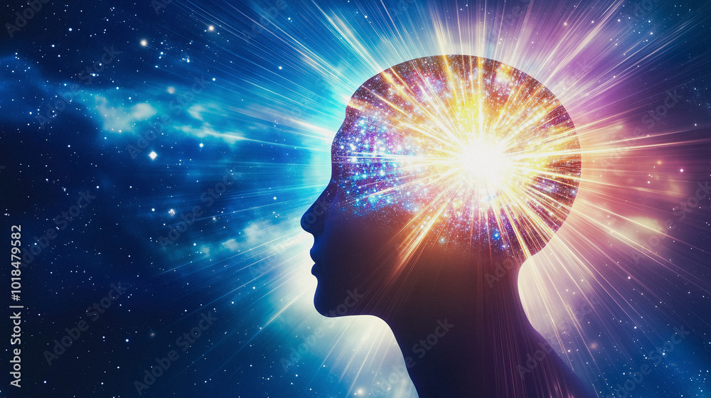 expanding consciousness, spiritual human, Ai generated expanding consciousness, spiritual human, Ai generated