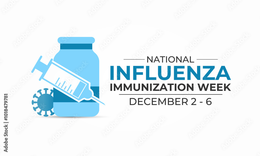 National immunization awareness month observed each year in during August. vector graphic Banner poster, flyer and background design template. National immunization awareness month observed each year in during August. vector graphic Banner poster, flyer and background design template.