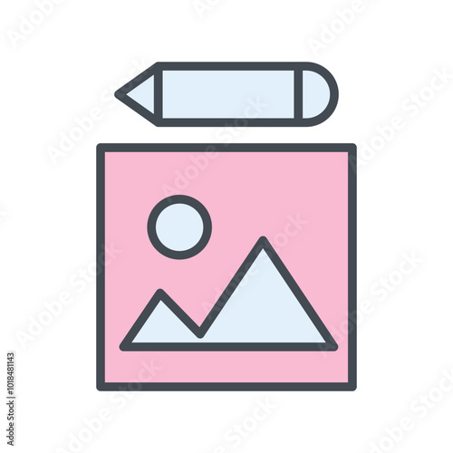 Photo Editing Apps Vector Icon