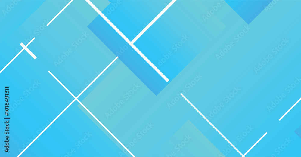 Vibrant Abstract Geometric Composition in Blue Gradients Vibrant Abstract Geometric Composition in Blue Gradients