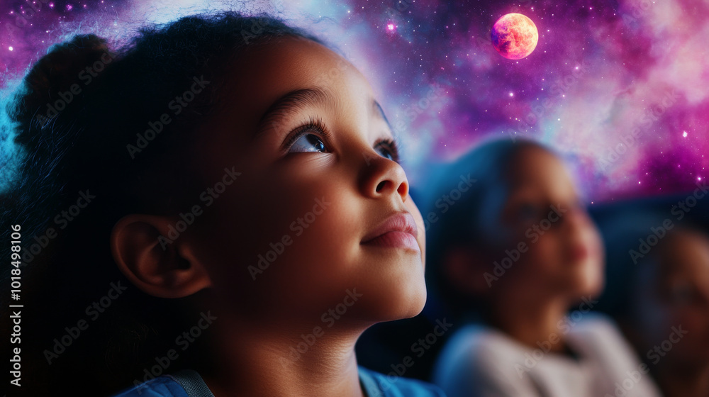A Child's Fascination with the Cosmos: Exploring Dreams and Imagination Beyond the Stars A Child's Fascination with the Cosmos: Exploring Dreams and Imagination Beyond the Stars