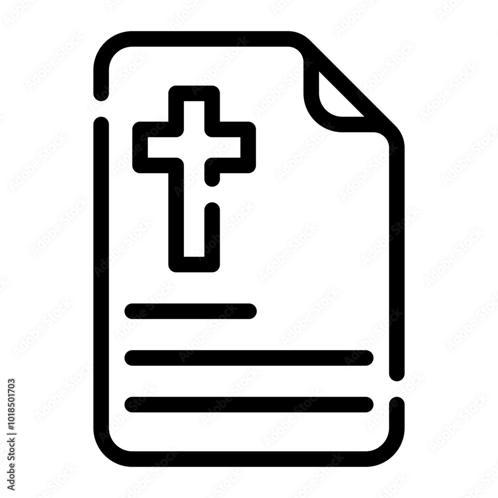 sermon line icon