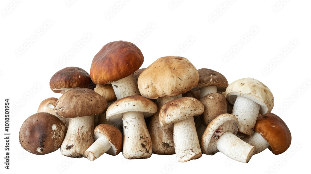 mushrooms transparent background