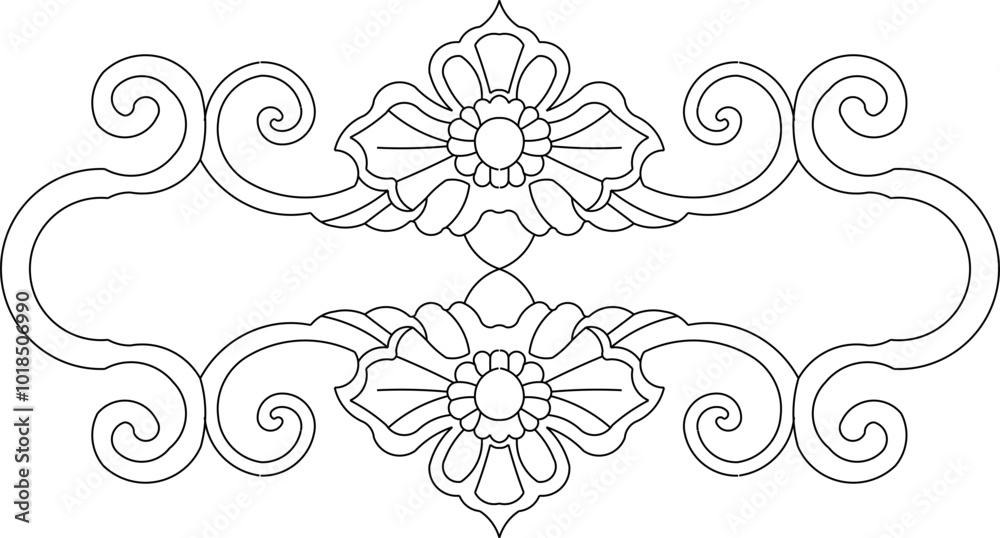 Drawing sketches vector illustrations silhouette designs ornaments carvings classic vintage abstract ethnic floral traditional Drawing sketches vector illustrations silhouette designs ornaments carvings classic vintage abstract ethnic floral traditional