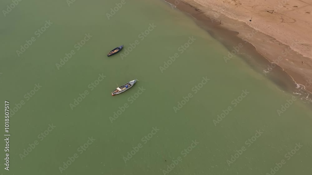 Aerial video of the coastline and kitesurfing in Cabo de la Vella, Guajira, Colombia Aerial video of the coastline and kitesurfing in Cabo de la Vella, Guajira, Colombia