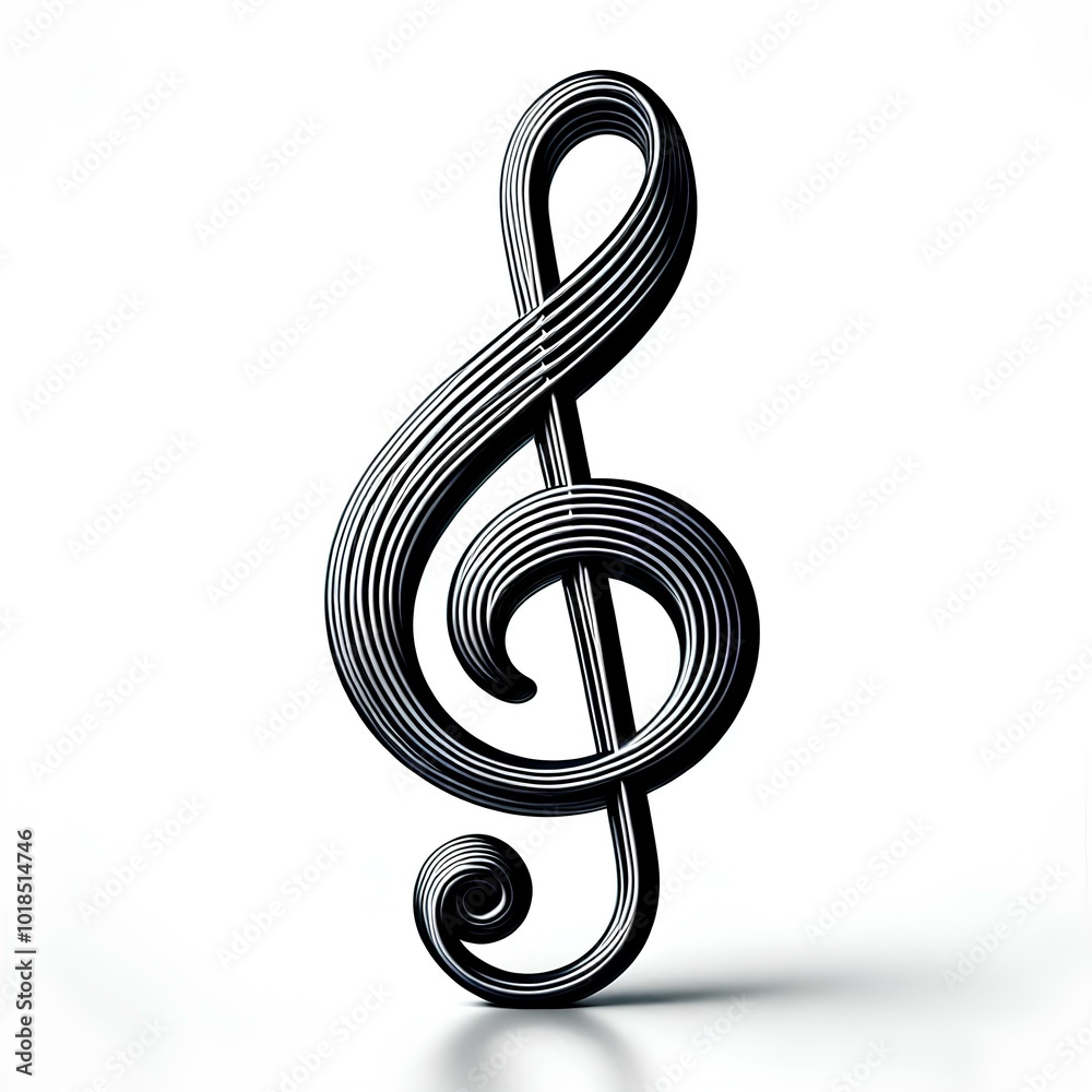 3d clef 3d clef