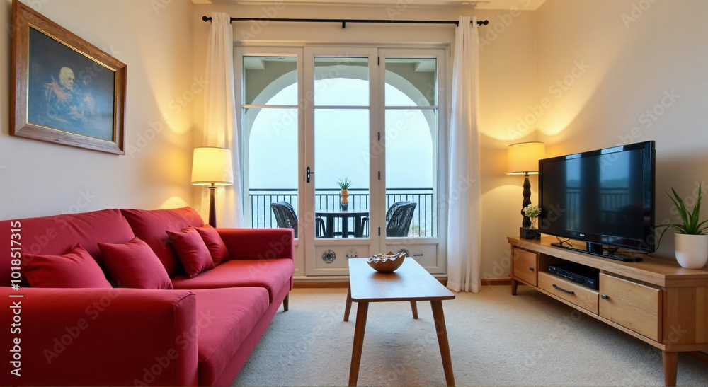 Fototapeta premium living room interior