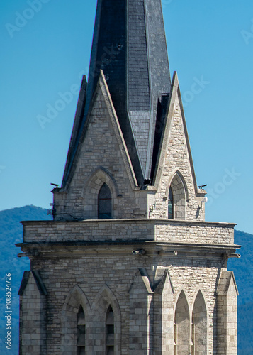 The cathedral of our lady of nahuel huapi, san carlos de bariloche, argentina